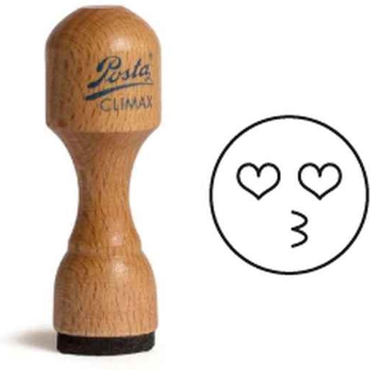 POSTA Prêt à stamper | Smiley-stempel | 18MM | kus 1